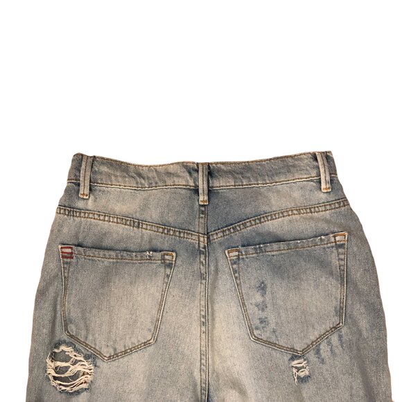 Urban Outfitters BDG Mom Jeans Women’s Size 27 Light Wash Distressed High Rise - Picture 11 of 12